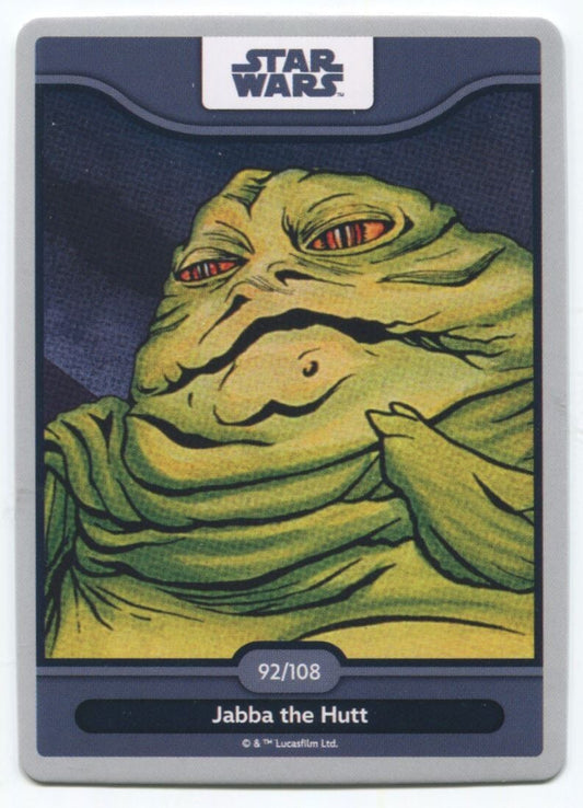 Worlds of Wonder Star Wars Jabba The Hutt #92 Near Mint