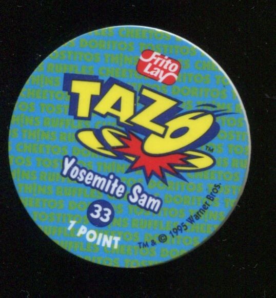 Tazo Looney Tunes Warner Bros Yosemite Sam #33