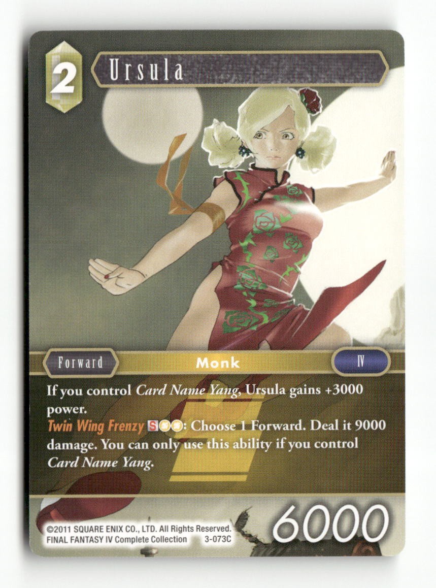 Ursula 3-073C Common Opus III Final Fantasy Near Mint