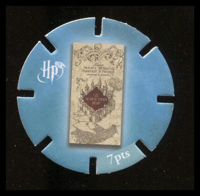 Coles Harry Potter Magical Discs Marauder's Map #46