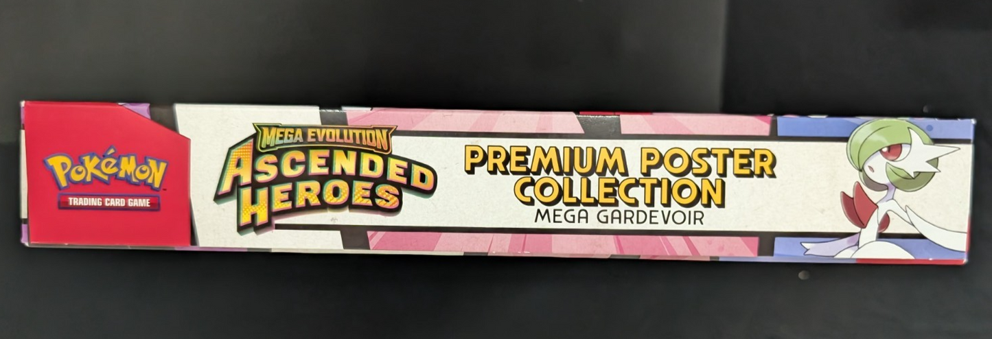 Ascended Heroes Premium Poster Collection Mega Gardevoir Pokemon TCG SEALED