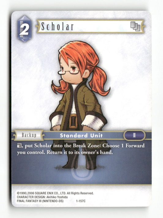 Scholar (Refia) 1-157C Common Opus I Final Fantasy Near Mint