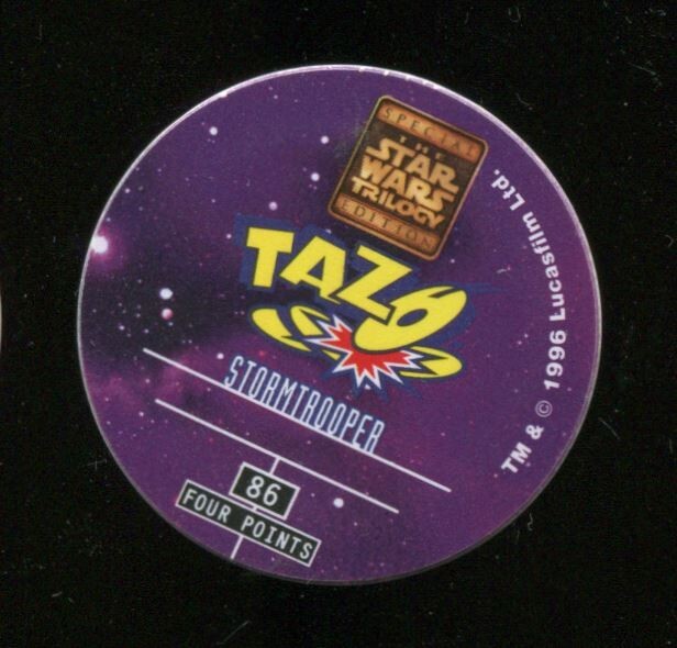 Tazo Star Wars Stormtrooper #86