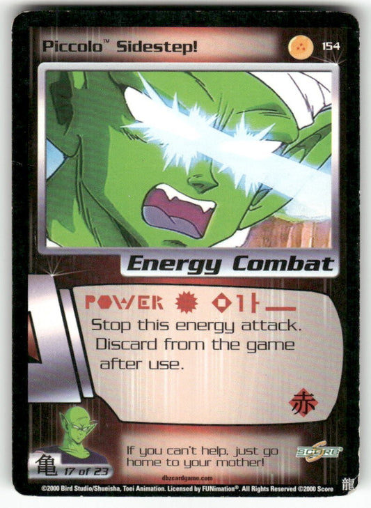 Dragon Ball Z Score Piccolo Sidestep #154 Very Good