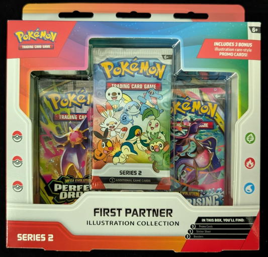 Mega Evolution First Partner Illustration Collection Series 2 Pokemon TCG SEALED
