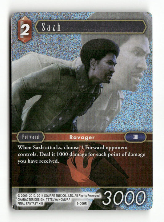 Sazh (Alternate Art Promo) PR-007/2-006R FF: Promo Cards Final Fantasy Foil NM
