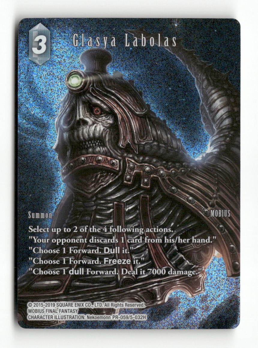 Glasya Labolas P-059/5-032H Promo FF: Promo Cards Final Fantasy Foil Near Mint