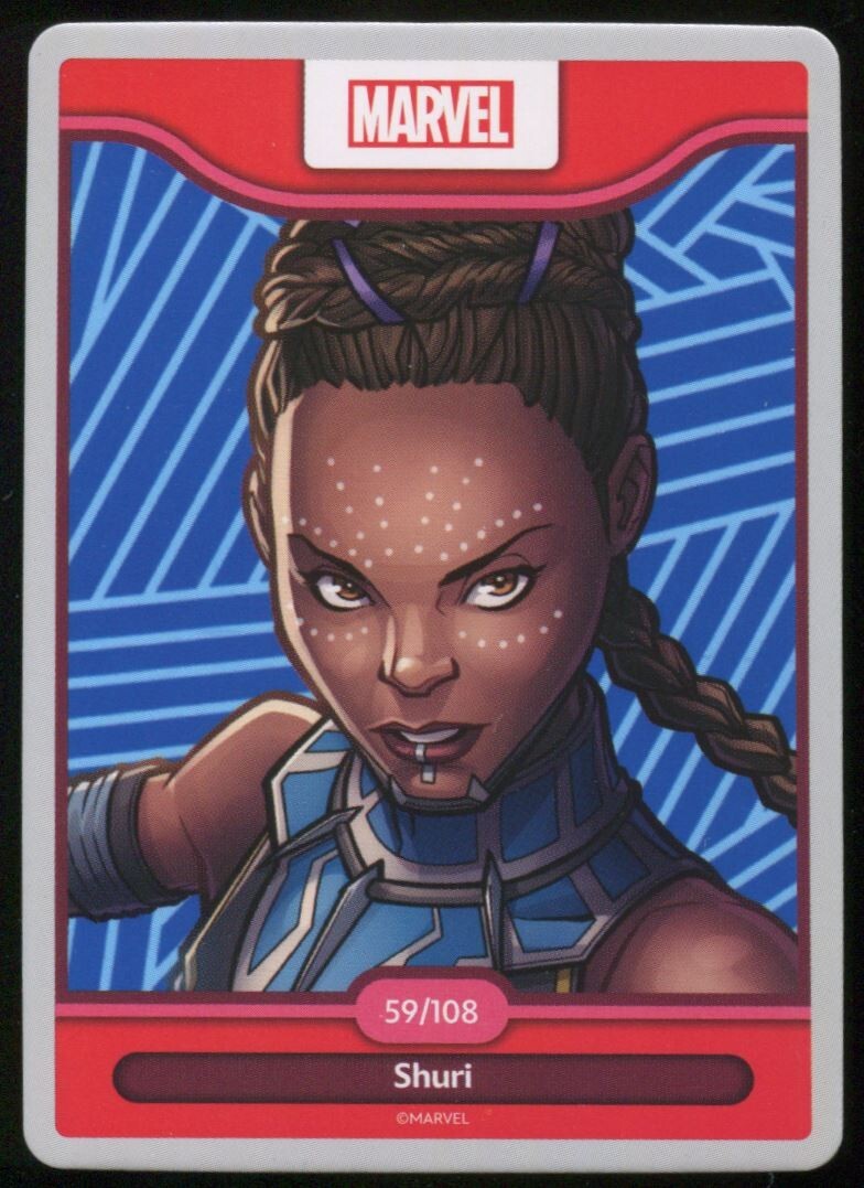 Worlds of Wonder Marvel Shuri #59 Near Mint