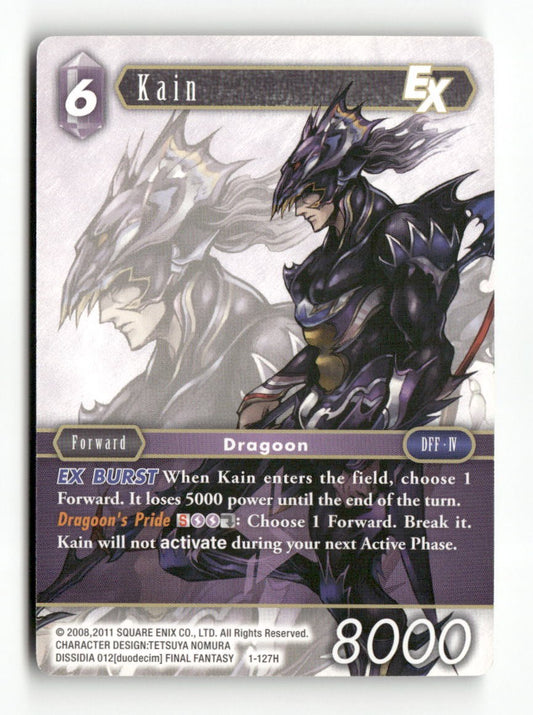 Kain EX 1-127H Hero Opus I Final Fantasy Near Mint