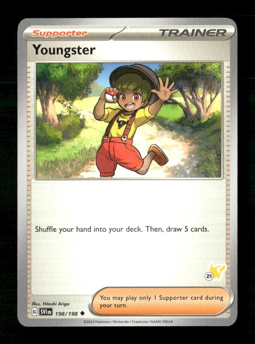 Youngster 21 #198/198 Pokemon Battle Academy 2024