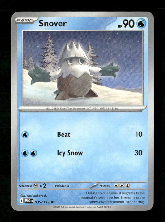 Snover #035/132 Normal Pokemon Mega Evolution