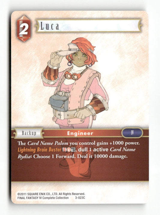 Luca 3-023C Common Opus III Final Fantasy Near Mint