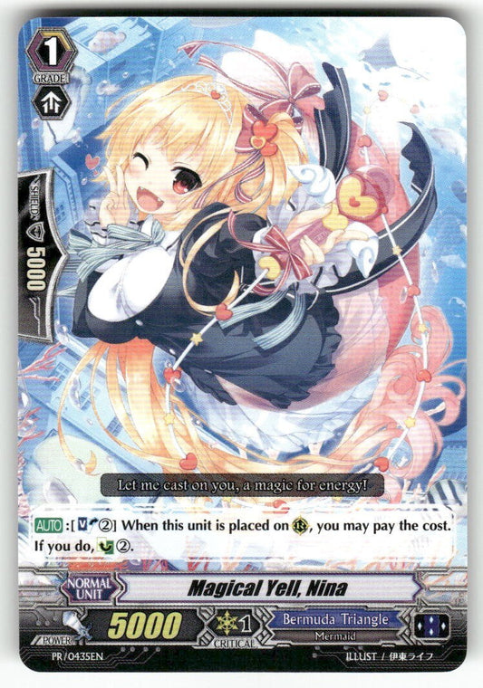 Cardfight Vanguard Magical Yell, Nina - PR/0435EN #PR/0435EN PR