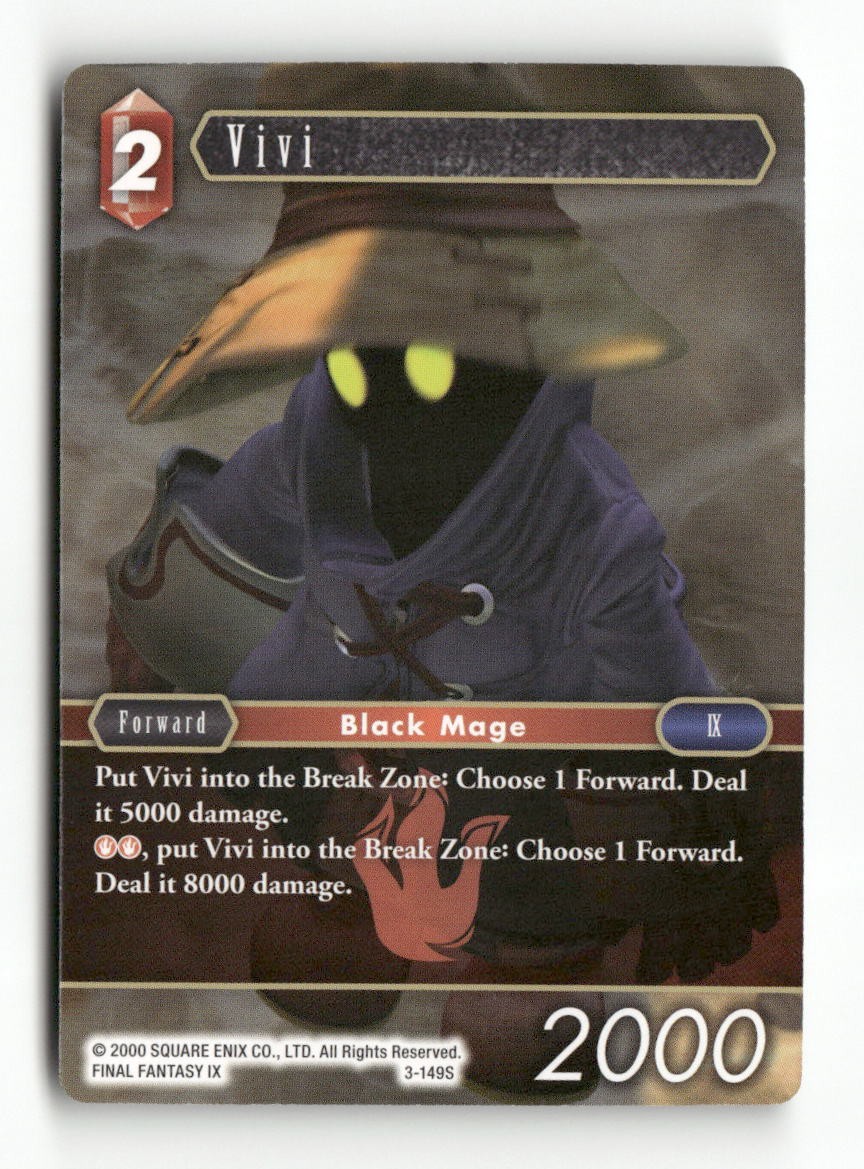 Vivi (Starter) 3-149S Starter Opus III Final Fantasy Near Mint