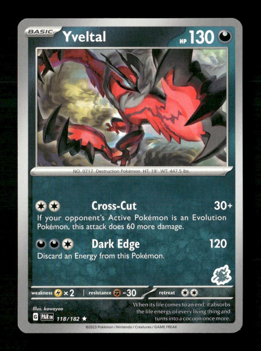Yveltal Darkrai Deck #118/182 Pokemon Battle Academy 2024