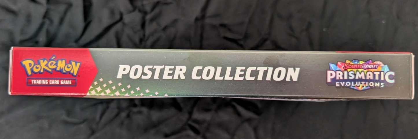 Pokemon SEALED UNOPENED Prismatic Evolutions Poster Collection Box