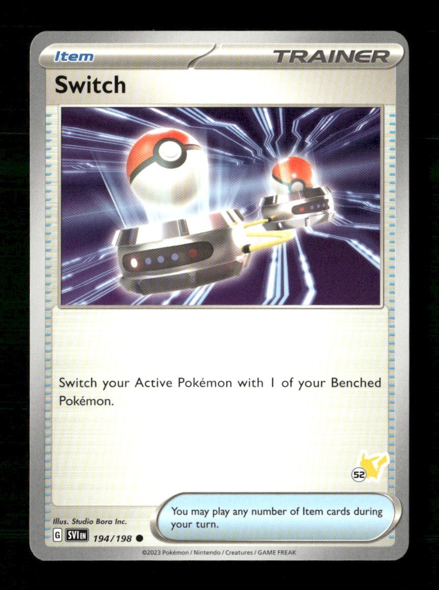 Switch 52 #194/198 Pokemon Battle Academy 2024