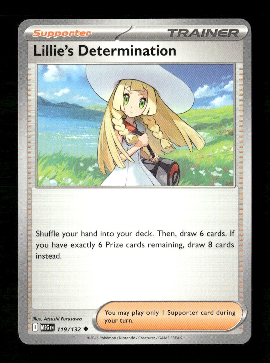 Lillie's Determination #119/132 Normal Pokemon Mega Evolution