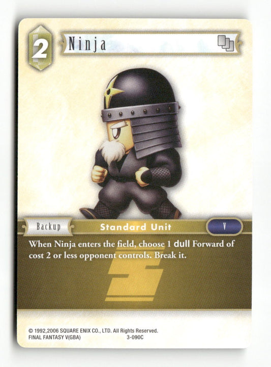Ninja 3-090C Common Opus III Final Fantasy Near Mint