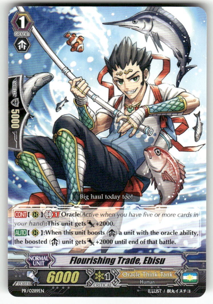 Cardfight Vanguard Flourishing Trade, Ebisu #PR/0289EN PR