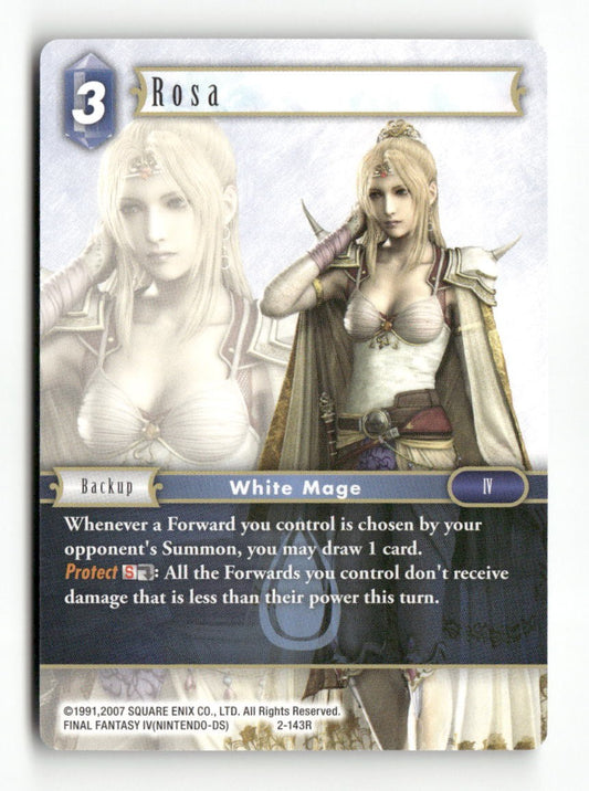 Rosa (Rare) 2-143R Rare Opus II Final Fantasy Near Mint