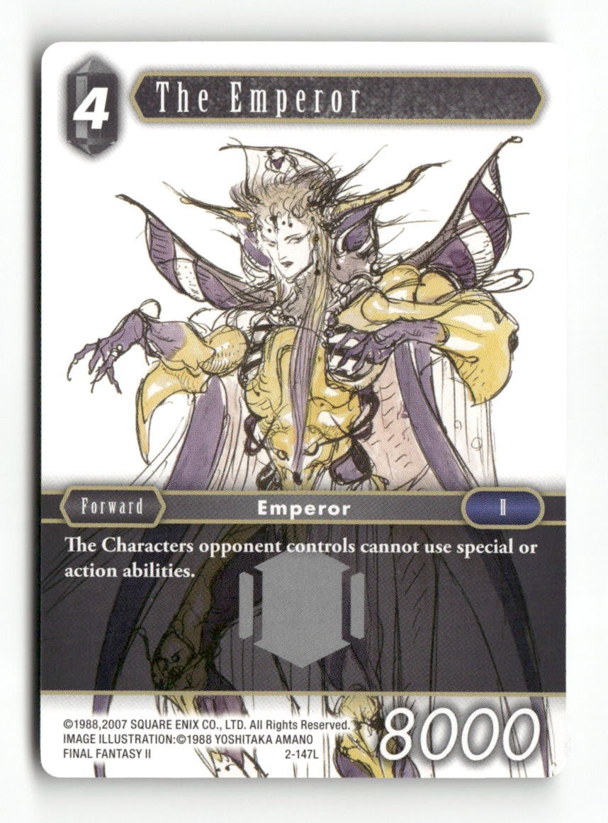The Emperor 2-147L Legend Opus II Final Fantasy Near Mint
