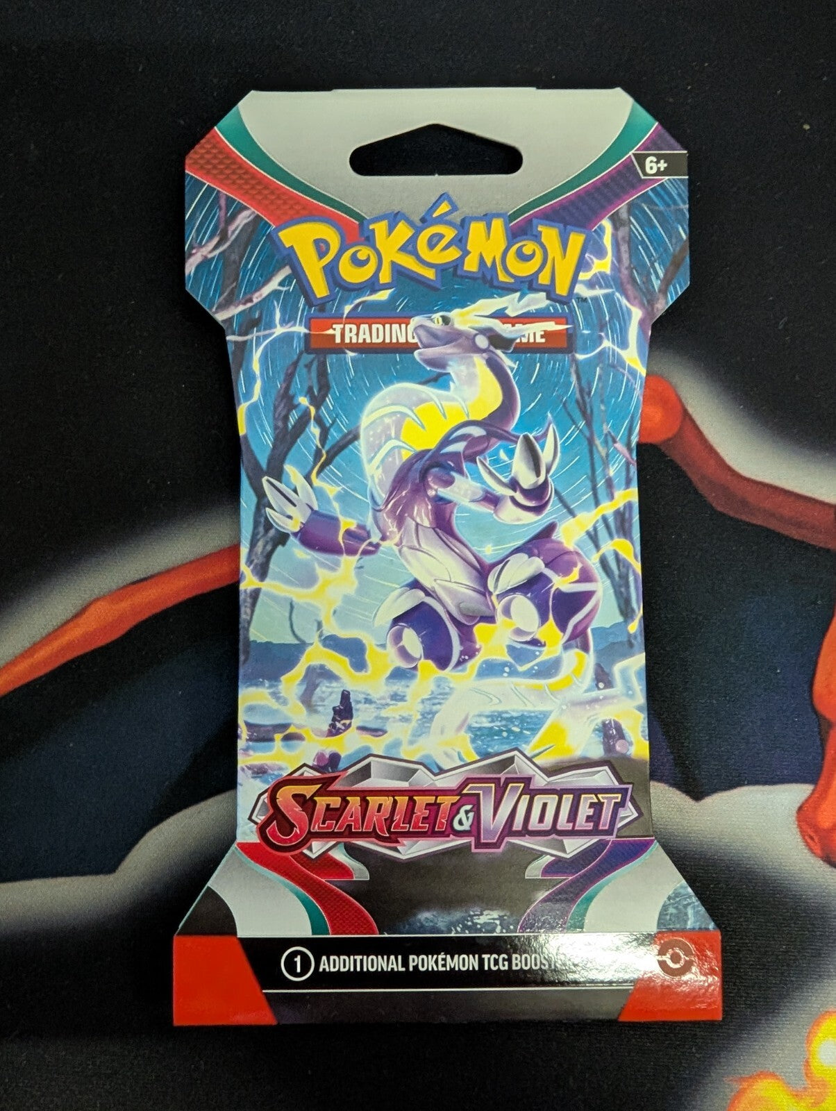 Pokemon TCG Scarlet & Violet Sleeved Booster Pack Blister NEW SEALED (1 PACK)