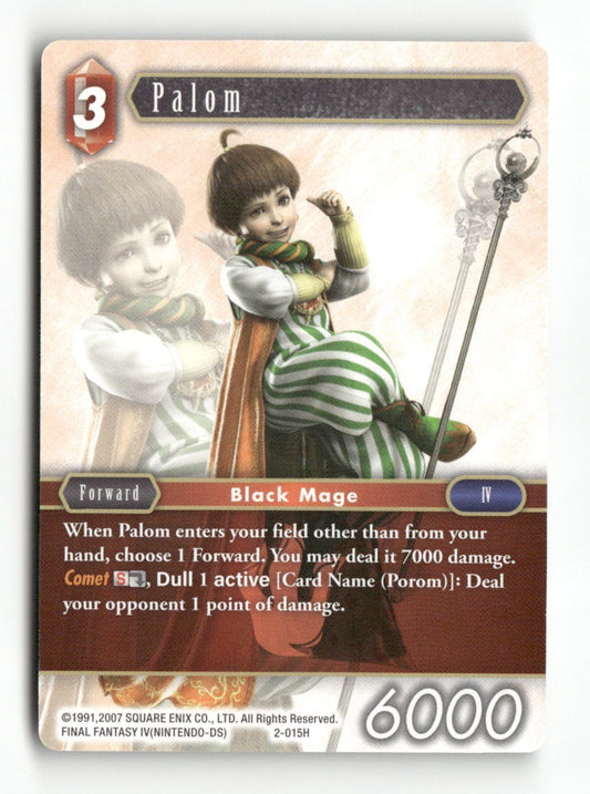 Palom (Hero) 2-015H Hero Opus II Final Fantasy Near Mint