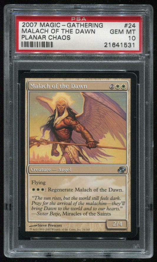 MTG Magic 2007 Planar Chaos Malach Of The Dawn #24 PSA 10 Gem Mint