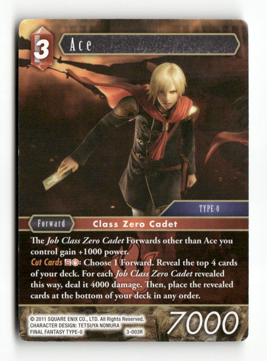 Ace - PR-012/3-003R (Alternate Art) FF: Promo Cards Final Fantasy NM
