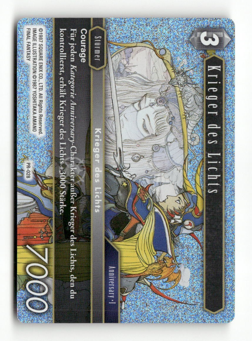 Warrior of Light PR-028 FF: Promo Cards Final Fantasy Foil NM GERMAN