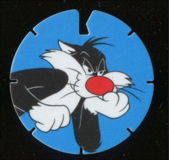 Tazo Techno Looney Tunes Warner Bros Sylvester #138
