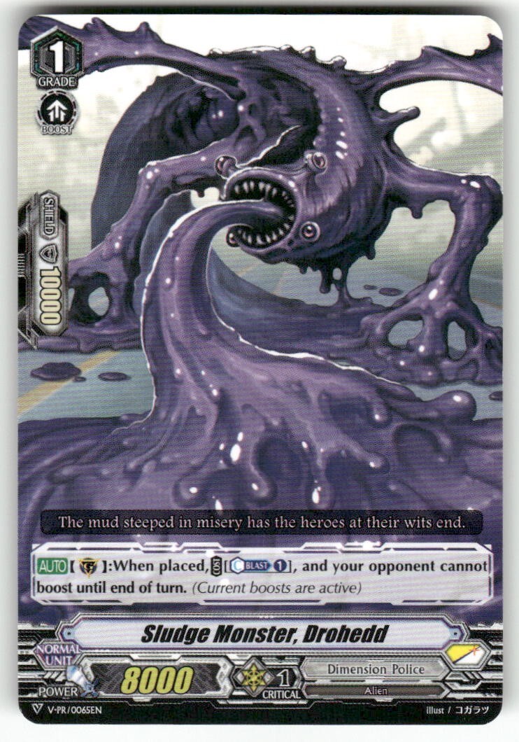 Cardfight Vanguard Sludge Monster, Drohedd #V-PR/0065EN PR
