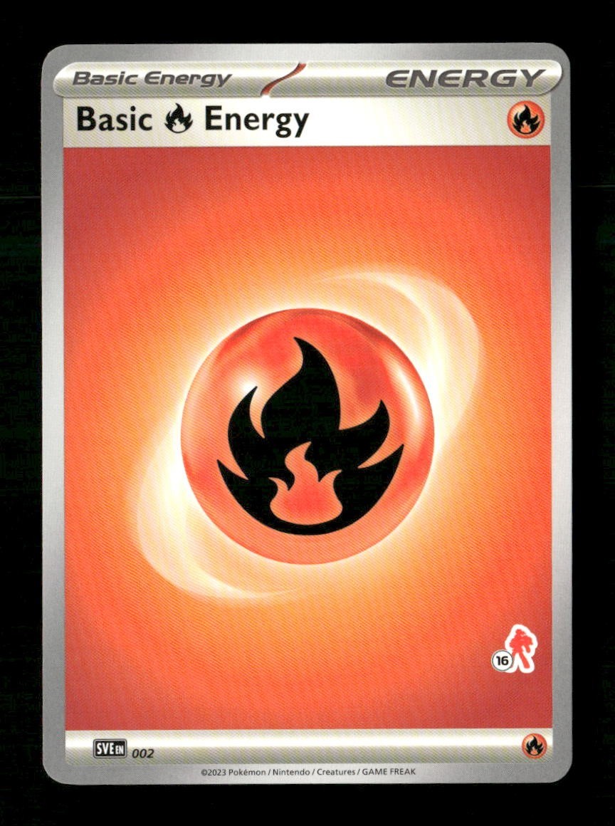 Basic Fire Energy 16 #2 Pokemon Battle Academy 2024