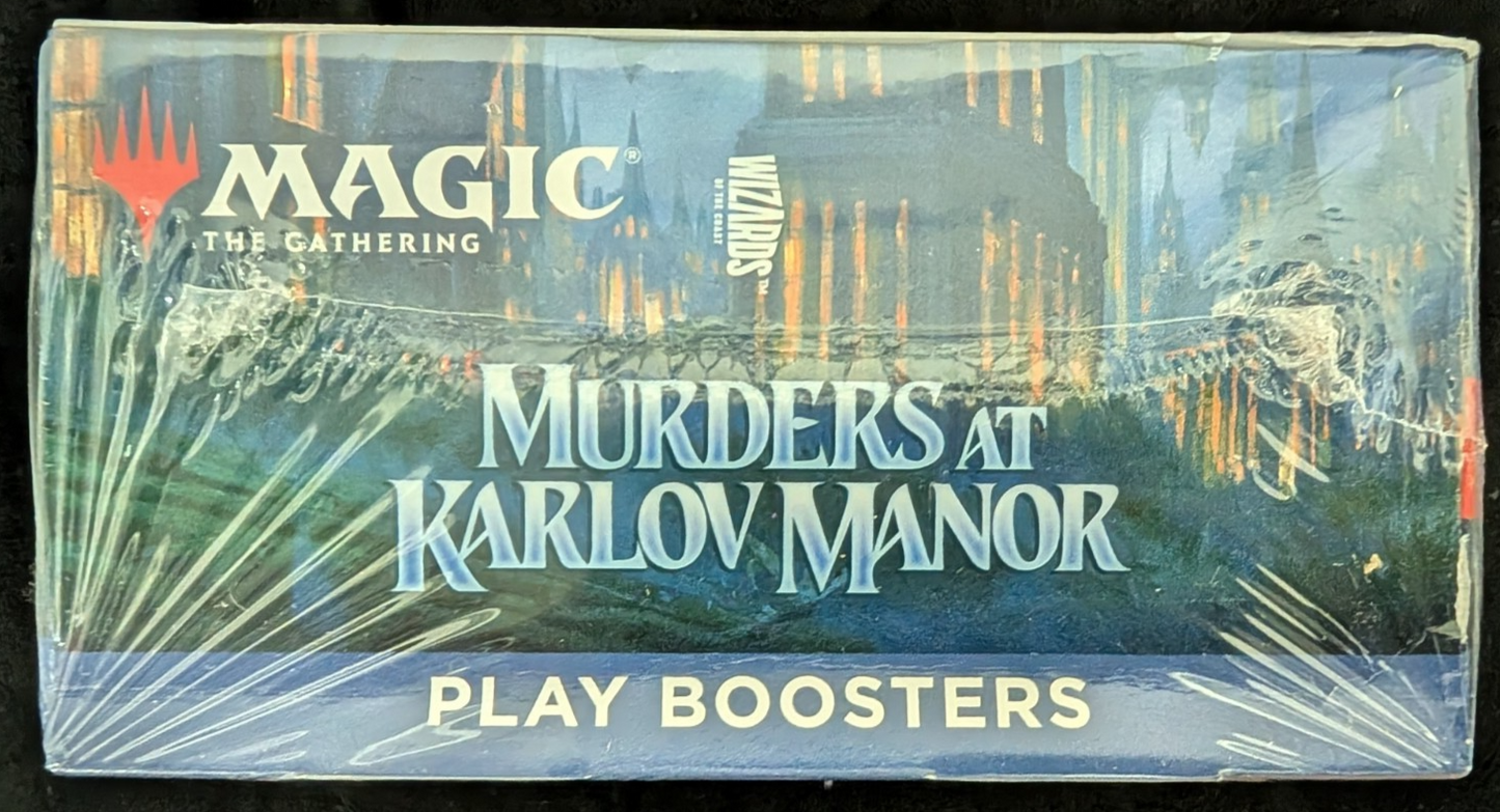 MTG Magic SEALED UNOPENED Murders At Karlov Manor Play Booster Box