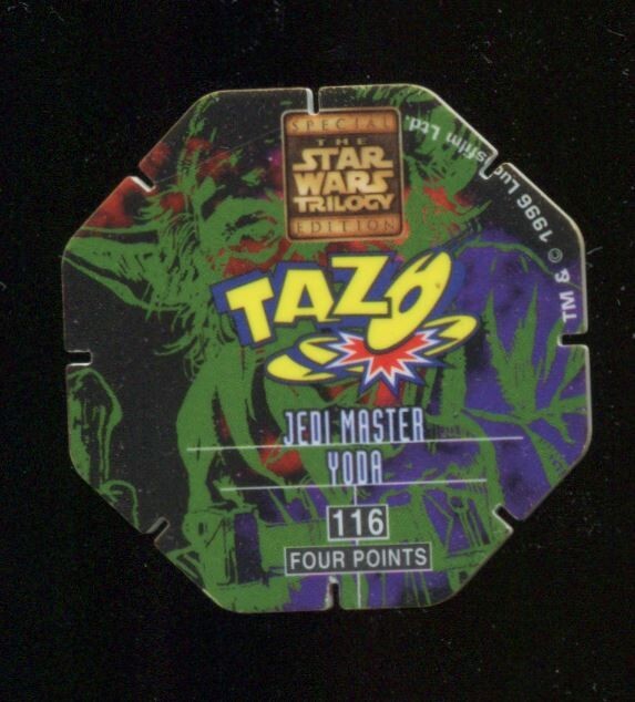 Tazo Techno Star Wars Jedi Master Yoda #116
