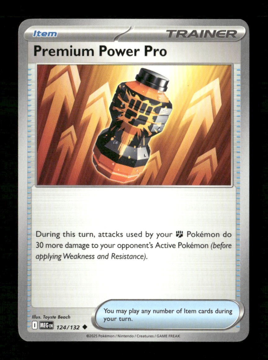 Premium Power Pro #124/132 Normal Pokemon Mega Evolution