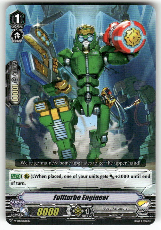 Cardfight Vanguard Fullturbo Engineer #V-PR/0120EN PR