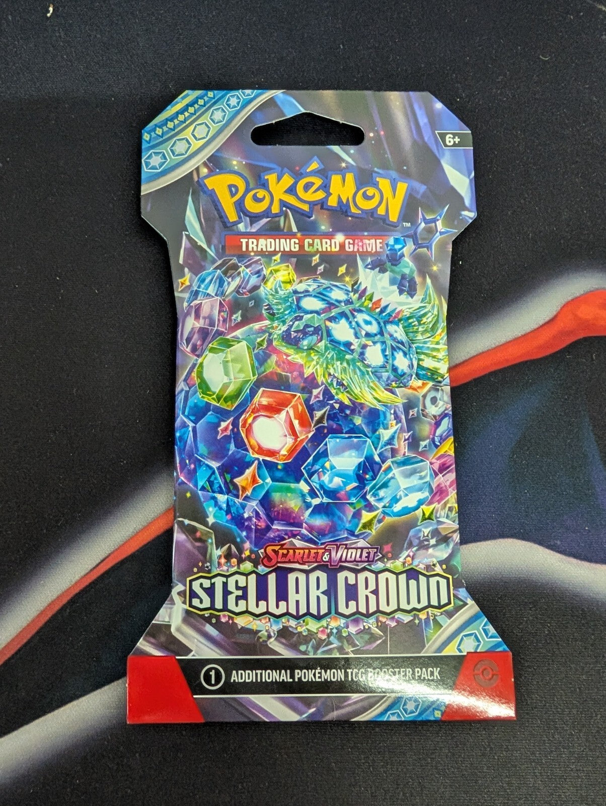 Pokemon TCG Stellar Crown Sleeved Booster Pack Blister NEW SEALED (1 PACK)
