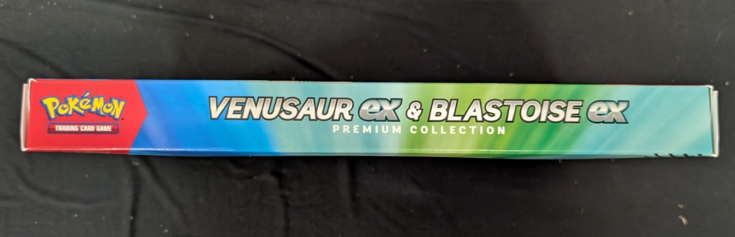 Venusaur EX & Blastoise EX Premium Collection Pokemon TCG NEW SEALED