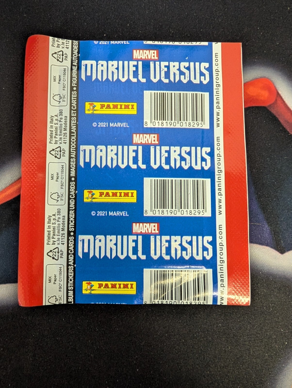 Panini Marvel Versus Sticker Collection ONE Booster Pack Random Art NEW SEALED