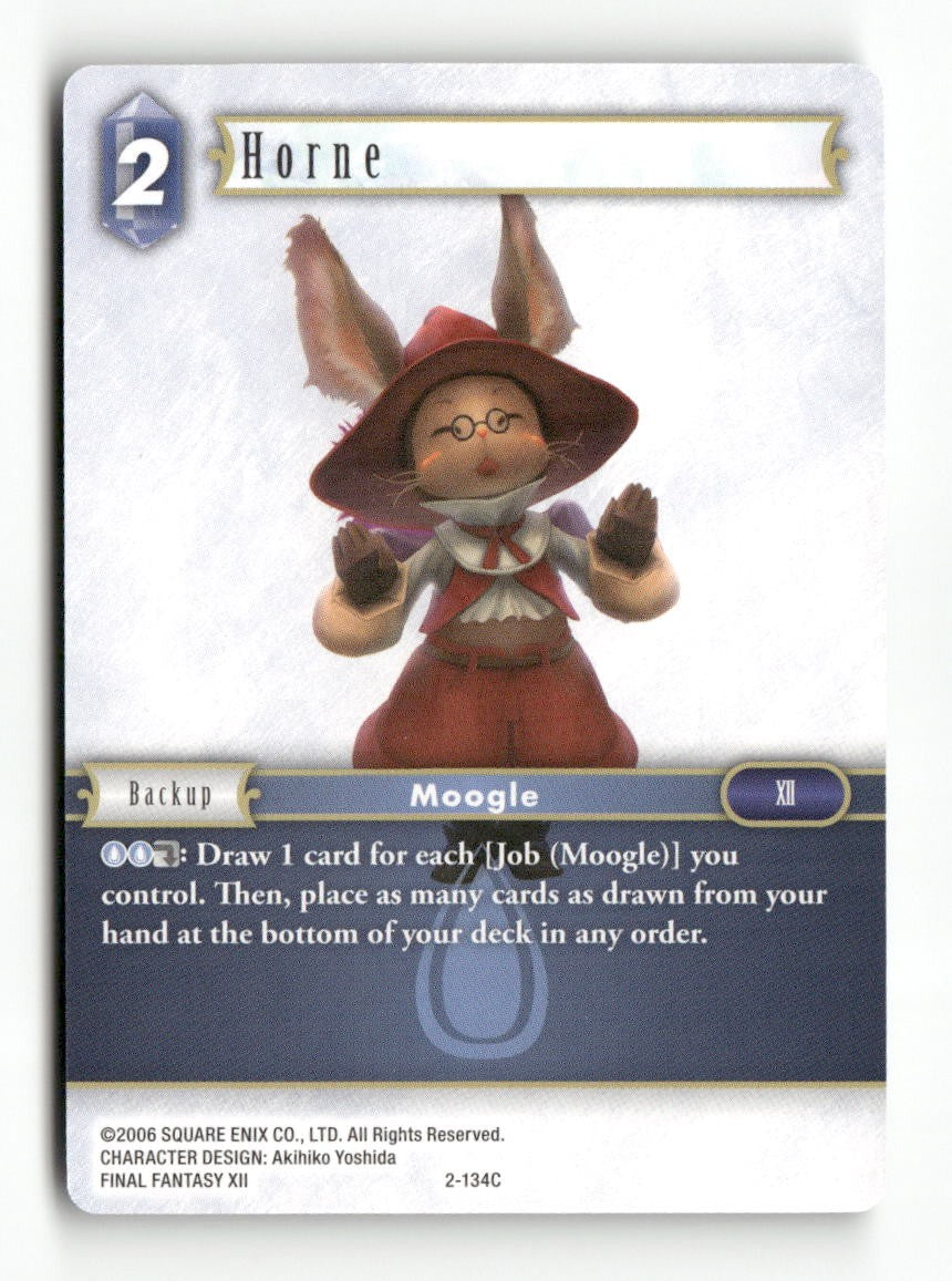 Horne 2-134C Common Opus II Final Fantasy Near Mint