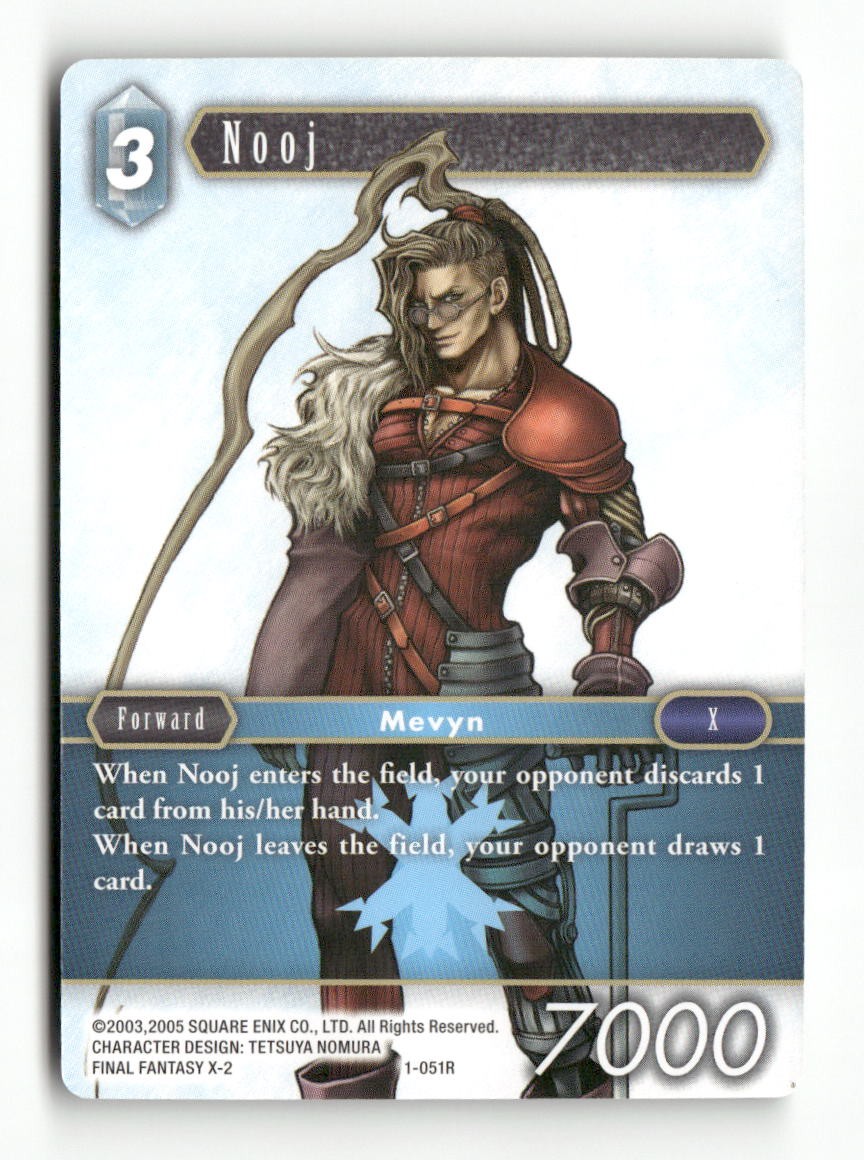 Nooj 1-051R Rare Opus I Final Fantasy Near Mint