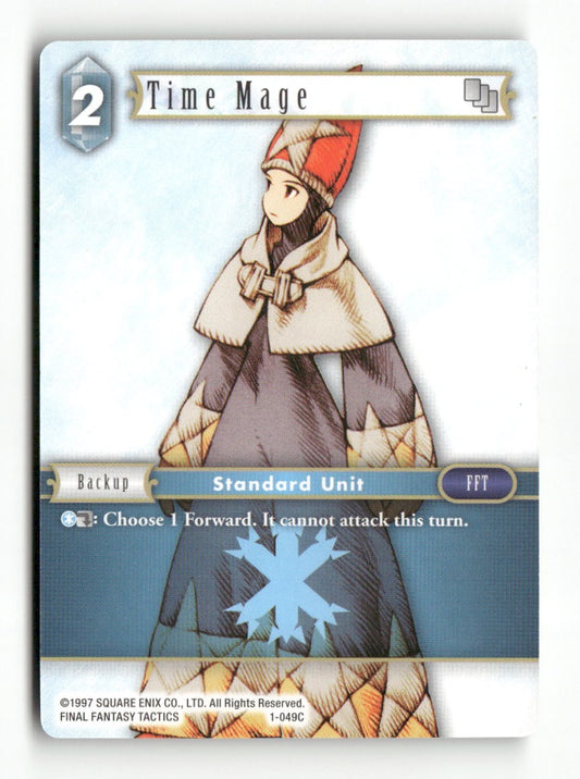 Time Mage 1-049C Common Opus I Final Fantasy Near Mint