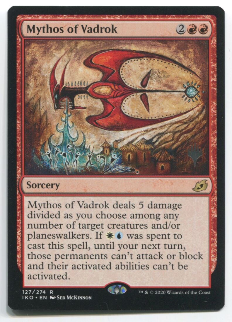MTG Magic IKO Mythos of Vadrok #127 Near Mint