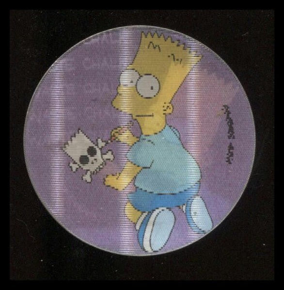 Tazo Simpsons Magic Motion Bart Simpson #142