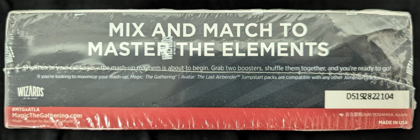 MTG Magic The Gathering SEALED Avatar The Last Airbender Jumpstart Booster Box