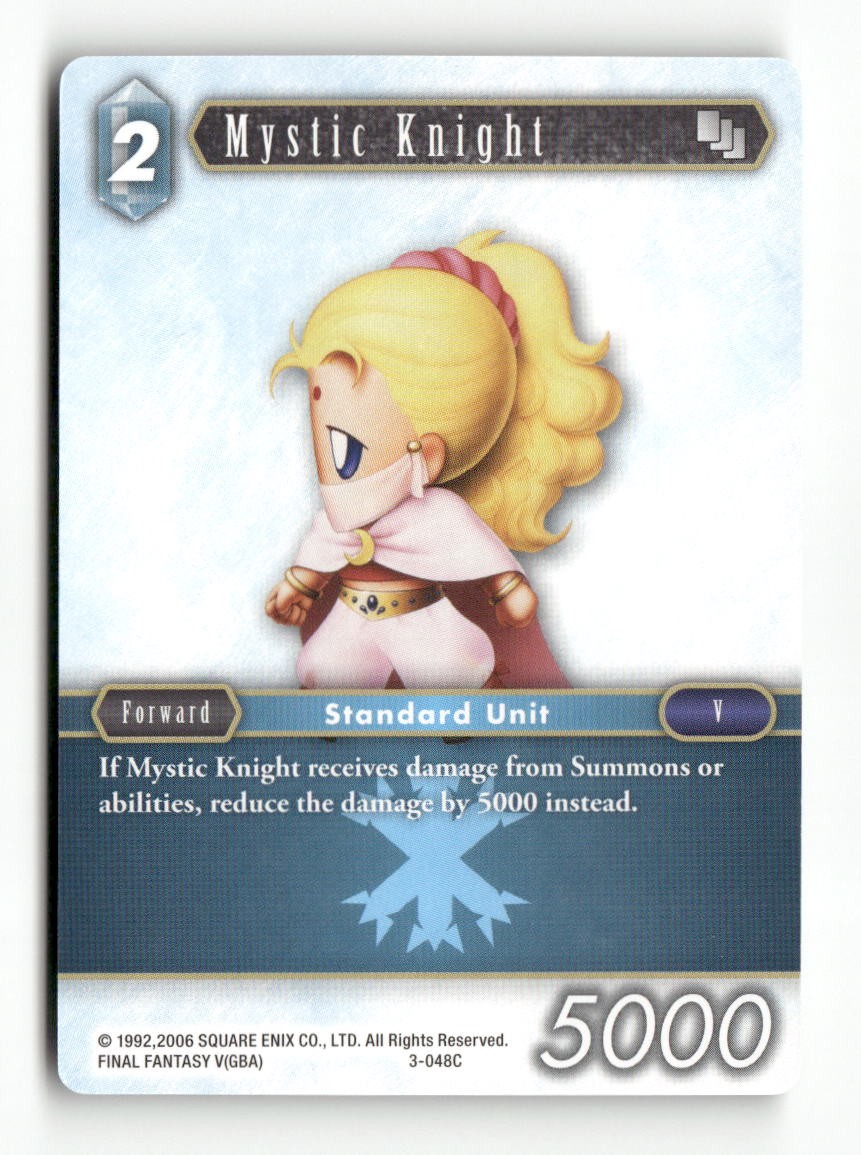 Mystic Knight (3-048C) 3-048C Common Opus III Final Fantasy Near Mint