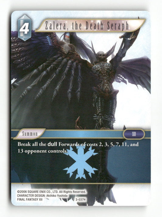 Zalera, the Death Seraph 3-037H Hero Opus III Final Fantasy Near Mint