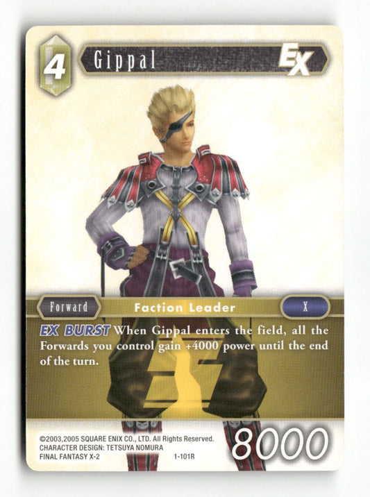 Gippal EX 1-101R Rare Opus I Final Fantasy Near Mint